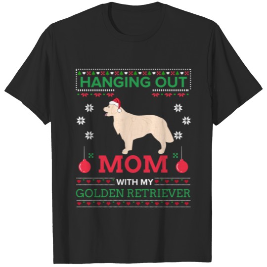 Discover Golden Retriever Ugly Christmas Sweater Xmas Gift T-shirt