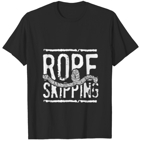 Discover Rope skipping jump body work sport jump gift T-shirt