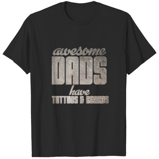 Discover Tattooed Dad T-shirt