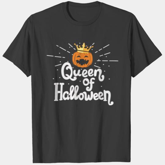 Queen Of Halloween Costume Ideas T-shirt