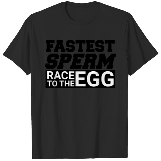 Discover fastest sperm T-shirt