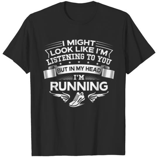 Discover Funny But In My Head I'm Running T-shirt