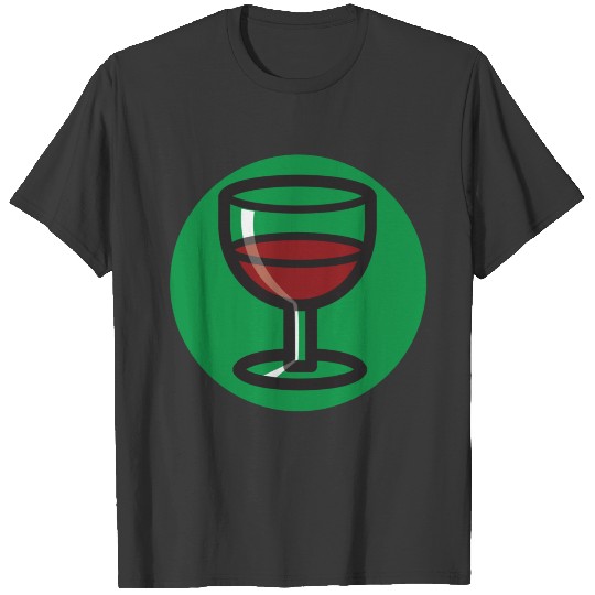 Superpower: red wine T-shirt