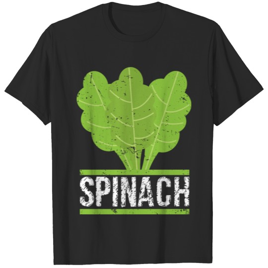 Discover Funny Spinach - Leafy Greens - Vegetable Humor T-shirt
