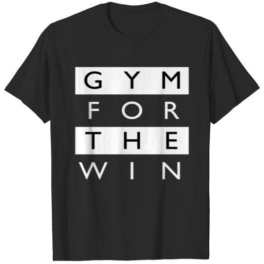 Discover GYM FOR THE WIN V2 (w) T-shirt