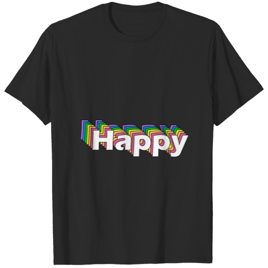 Discover HAPPY Gif T-shirt T-shirt