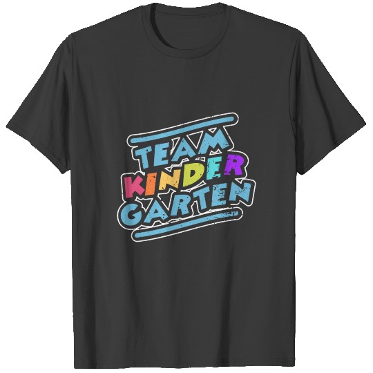 Team kindergarten guidance teacher educator gift T-shirt