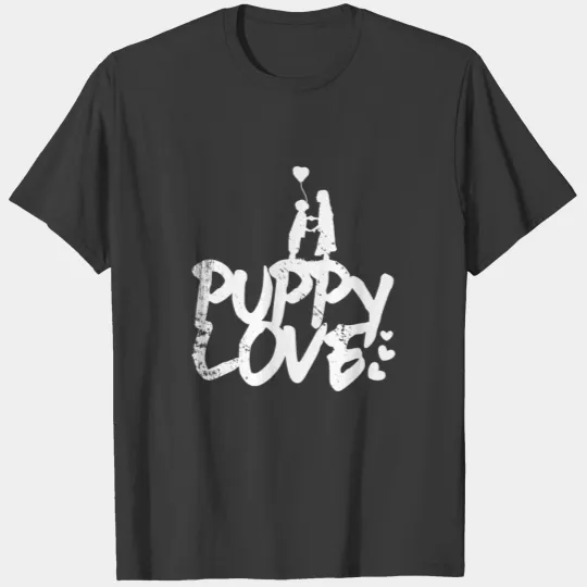Puppy Love dog lover gift christmas T-shirt