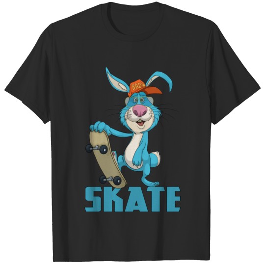 Discover Cool Skateboard Bunny Skateboarding Rabbit Skate T-shirt