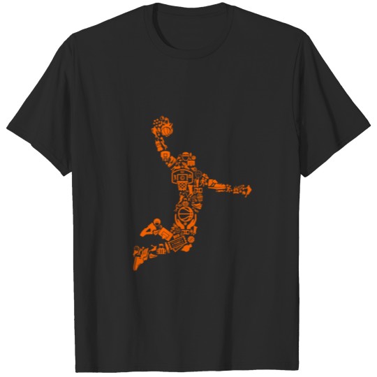 Discover Basketball Slam Dunk T-shirt
