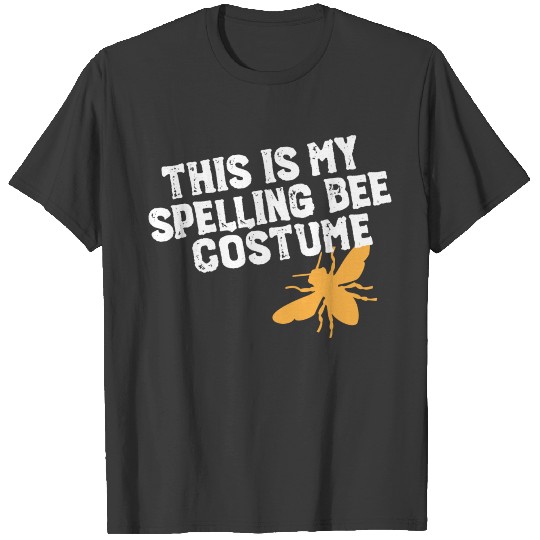 This Is My Spelling Bee Costume Funny Beekeeping T-shirt