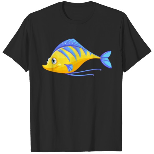 Discover cartoon fish T-shirt