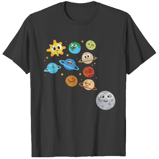 Discover Funny Solar System - Planets Moon Sun - Humor T-shirt
