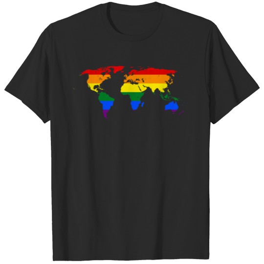 Discover Rainbow World T-shirt