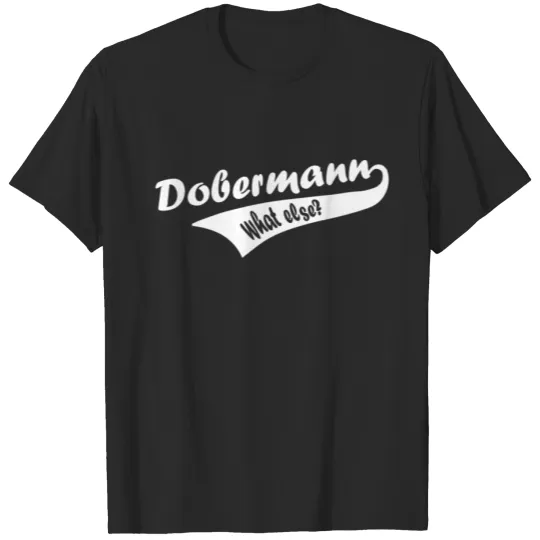 Discover I only care about dobermanns T-shirt