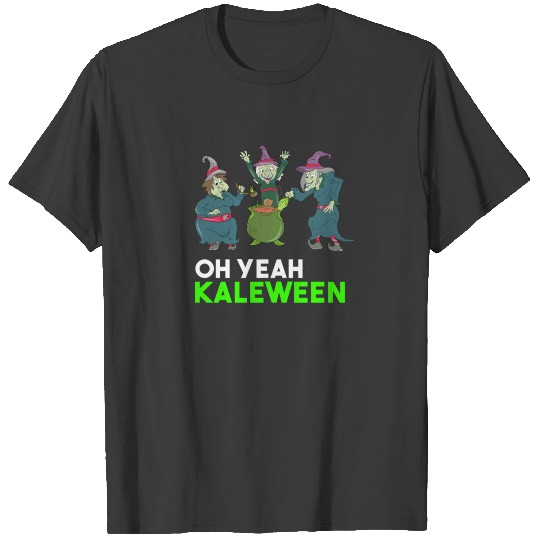 HALLOWEEN VEGAN WITCHES FUNNY GIFT COOKING FRIENDS T-shirt