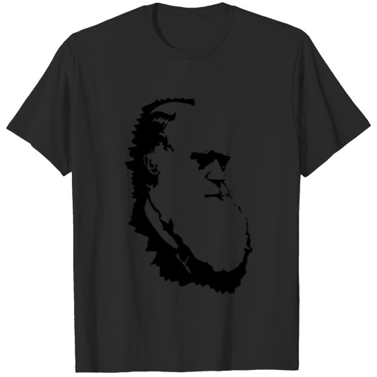 Discover Charles Darwin evolution atheist gift for scientis T-shirt