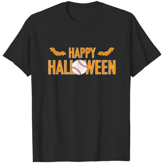 Happy Halloween Baseball T-shirt