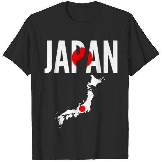 Discover Japanese Gift - Japan Map Country T-shirt