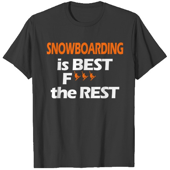 Discover best snowboarding 2 T-shirt