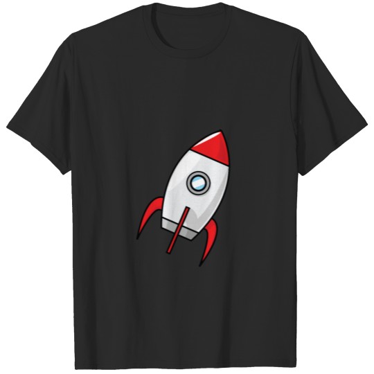 Discover Cute cartoon rocket T-shirt