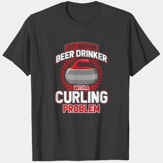 Curling Winter Sports Stone Canada Ice Sports Gift T-shirt