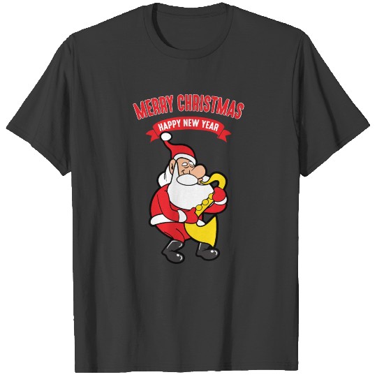 Funny Santa Claus Xmas Merry Christmas Gifts T-shirt