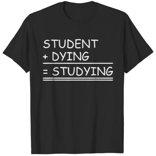 student study studying nerd geek gift T-shirt