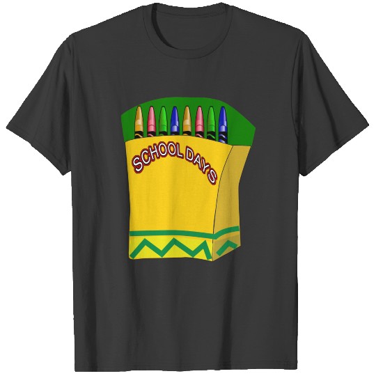 School pupil beginner kindergarten T shirt T-shirt