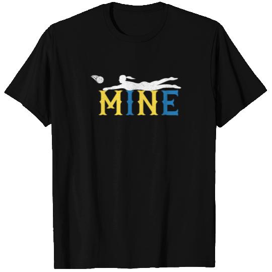 MINE VOLLEYBALL LOVERS PLAYER MOM TEAM FUNNY GIFT T-shirt