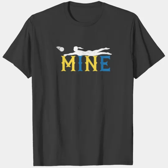 MINE VOLLEYBALL LOVERS PLAYER MOM TEAM FUNNY GIFT T-shirt