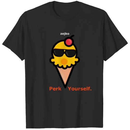 Discover Perk Yourself Emo Ice Cream T-shirt