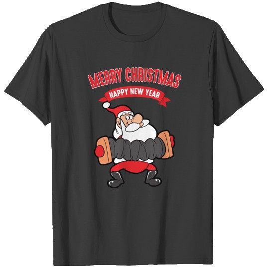 Funny Santa Claus Xmas Merry Christmas Gifts T-shirt