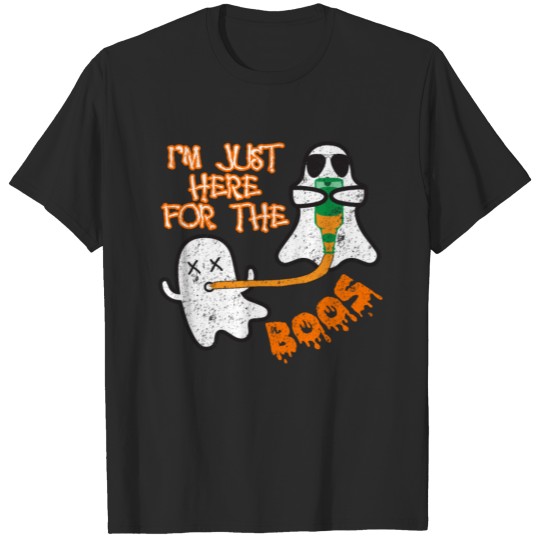 Discover I'm Here For The Boos Beer Funnel Halloween Gift T-shirt