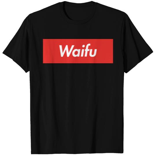 Waifu boxed logo T-shirt