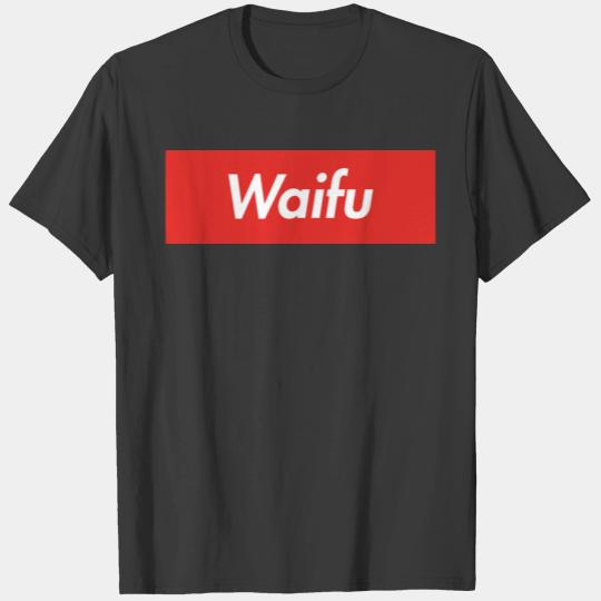 Waifu boxed logo T-shirt