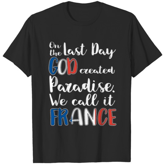 Discover France Fußball Team Geschenk Geschenkidee retroat T-shirt