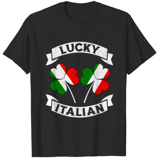 Discover Lucky Italian St Patrick's Day TShirt Irish Italy T-shirt