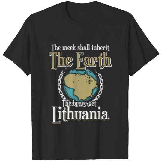 Discover The Brave Get Lithuania T-shirt