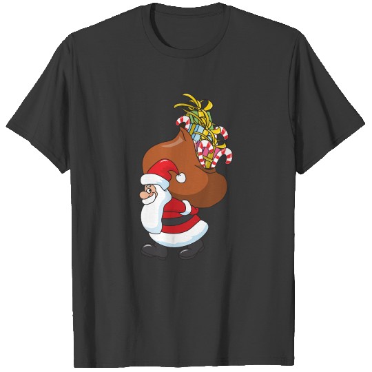 Funny Cool Cute Santa Claus Christmas Xmas Gifts T-shirt