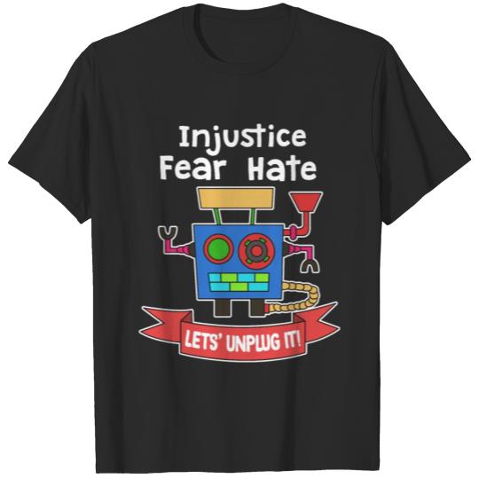 Discover Funny Sarcastic Novelty Unplug Tshirt Design LET T-shirt