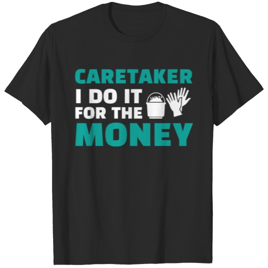 Discover Caretaker worker gift T-shirt