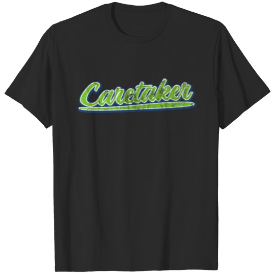Discover Caretaker Worker Gift T-shirt
