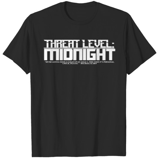 Discover Threat Level MIDNIGHT T-shirt