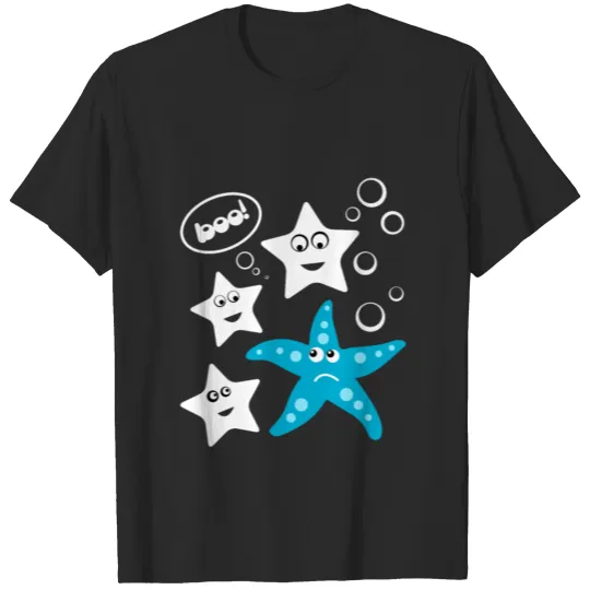 Discover Starfish Boo christmas gift sweet cuddle T-shirt
