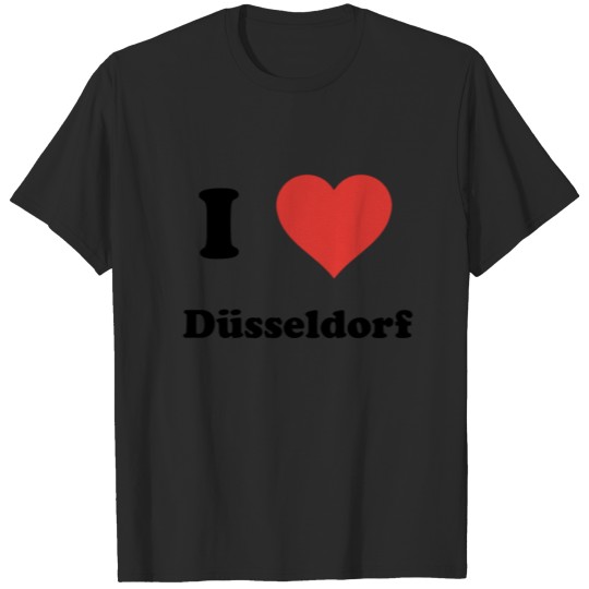 Discover i love duesseldorf T-shirt