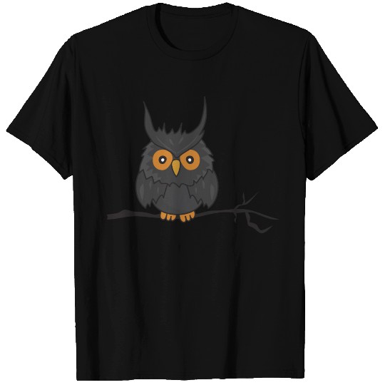 Owl Owlet Halloween Monster Zombie Horror T-shirt