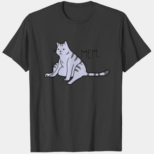 Slouchy Cat Meh T-shirt
