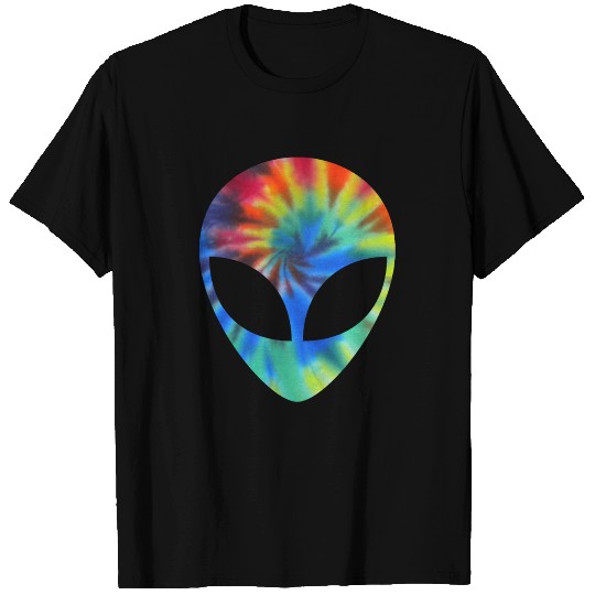 Alien Tie Dye - Hippie Retro 60s Psychedelic Gift T-shirt