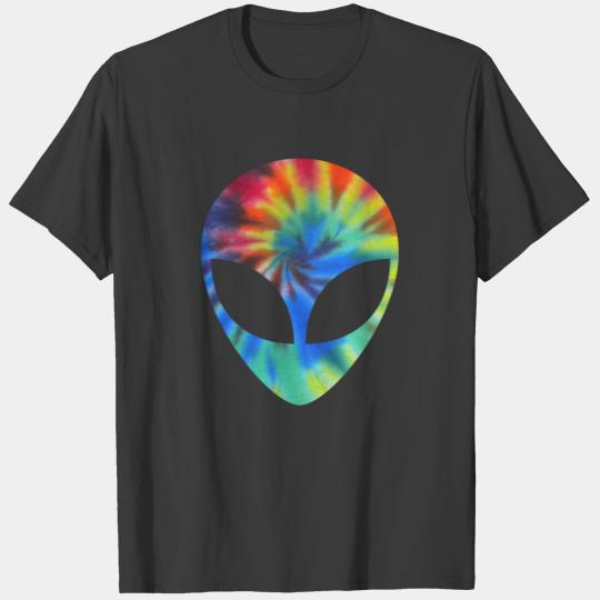 Alien Tie Dye - Hippie Retro 60s Psychedelic Gift T-shirt